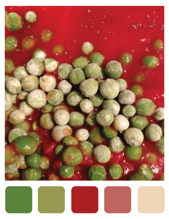 Color Study - Peas and Sauce