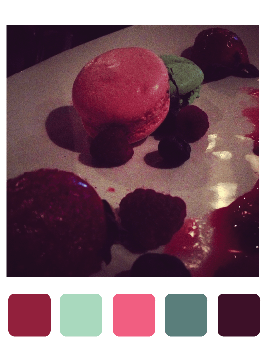 Color Study - Rasberry and Jalapeno